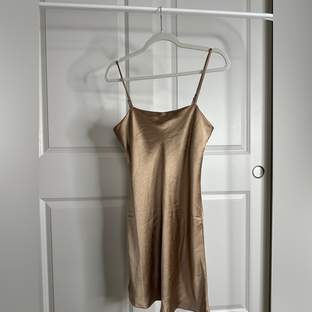 Satin Slip Dress